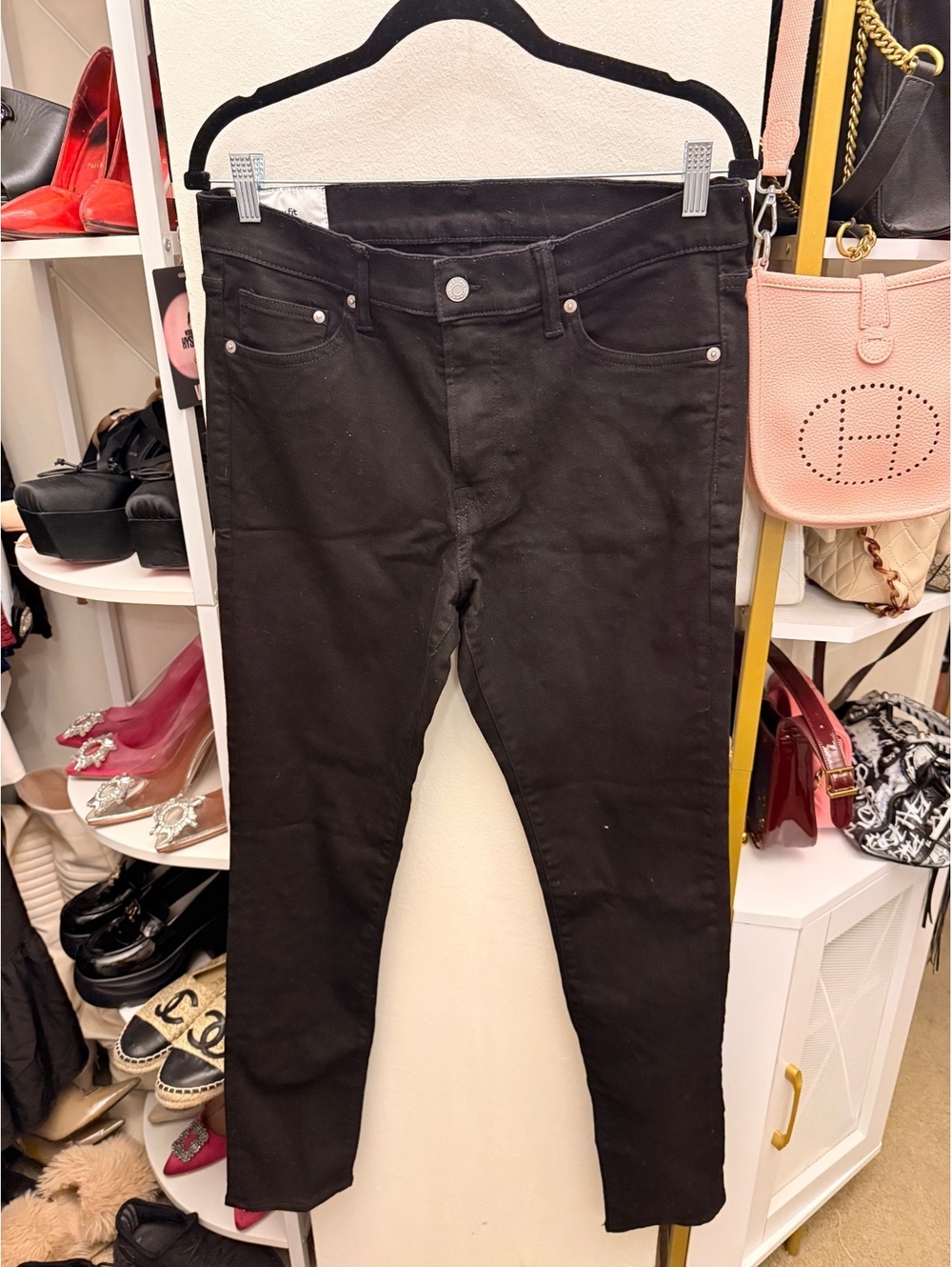 H&M Black Skinny Fit Jeans Size 34/34